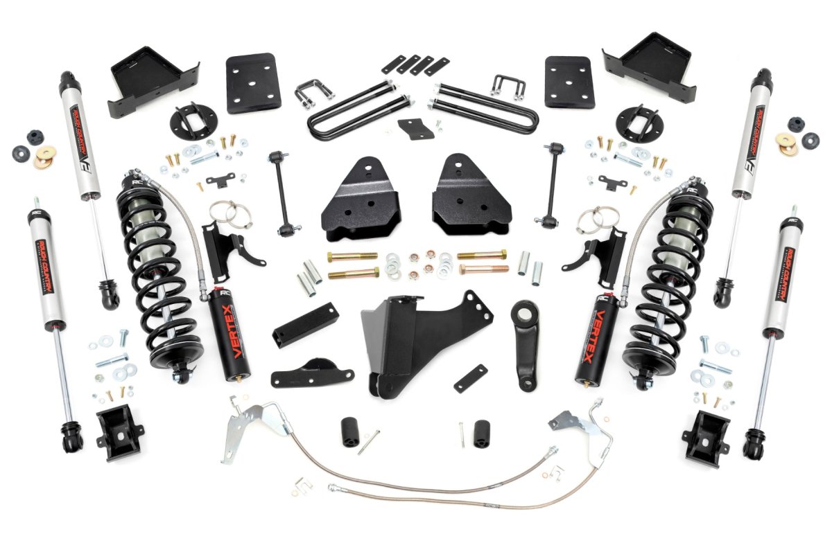 Ford F-250 Super Duty Suspension Lift Kit - Rough Country - C/O V2 4.5 Inch Lift Kit - '08-'10